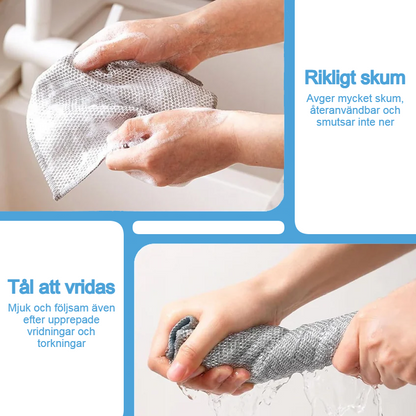 NordicRefine Stålrengöringsduk 5-Pack